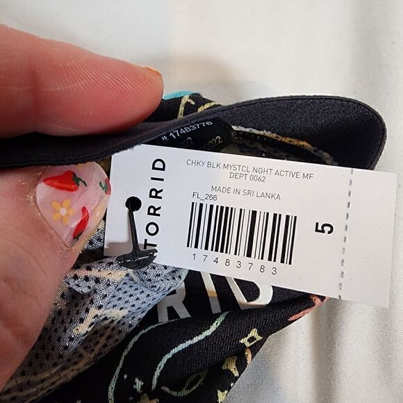 5X 28W Torrid Active Cheeky Panty Microfiber Rainbow Breathable Mystic Tarot Y2K - Picture 6 of 8